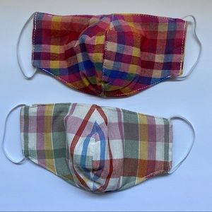 Artisan Made Facemask Bundle of 2 - NWOT